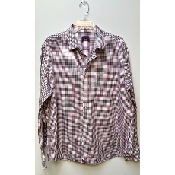UNTUCKit Other - UNTUCKit wrinkle free men’s long sleeve red/gray plaid shirt size XL. #22-1476